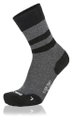 Lowa Tagessocke Crew Everyday (Merino/Baumwolle) grau/gestreift - 1 Paar